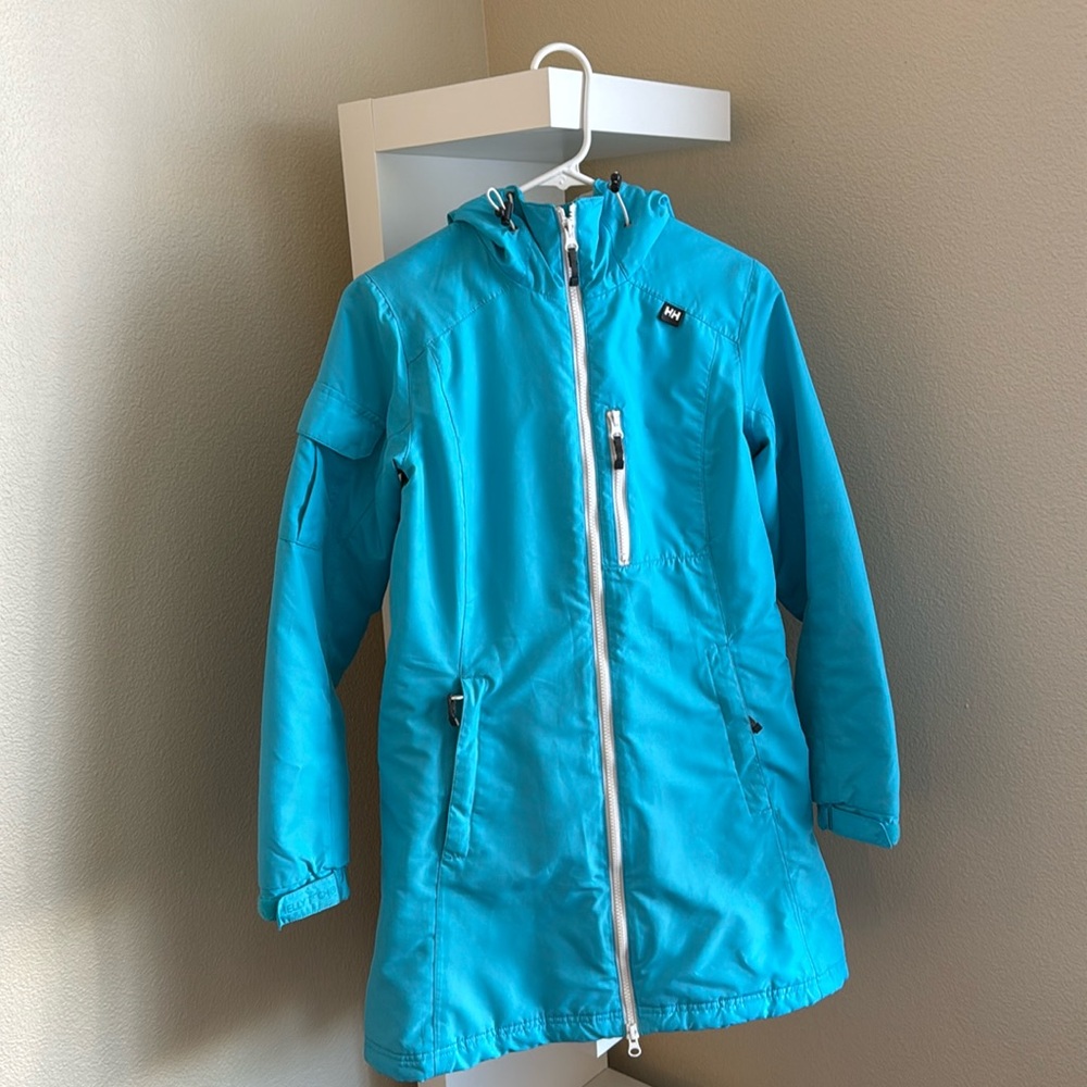 Helly Hansen Blue Mid Length Jacket - image 1